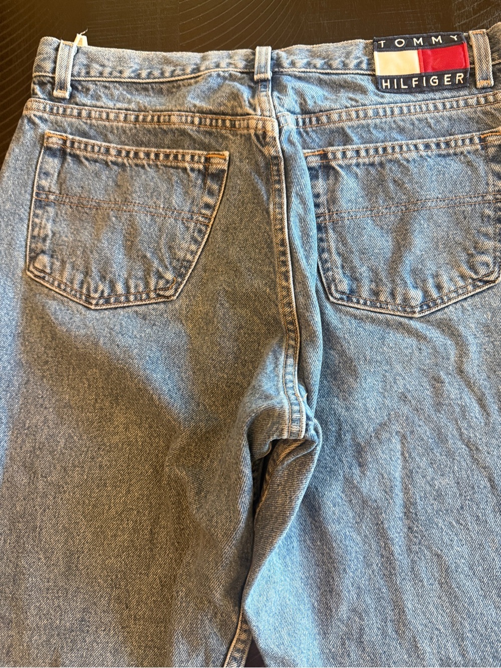 Tommy Hilfiger Mom Jeans Women 16 Medium Wash 100% Cotton Denim 90s Vintage - Picture 5 of 6